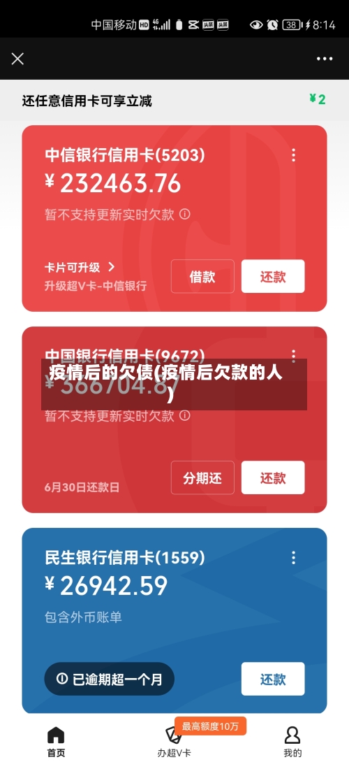 疫情后的欠债(疫情后欠款的人)-第2张图片