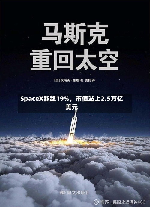 SpaceX涨超19%	，市值站上2.5万亿美元-第3张图片