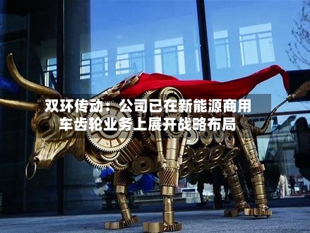 双环传动：公司已在新能源商用车齿轮业务上展开战略布局-第2张图片