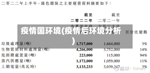 疫情国环境(疫情后环境分析)-第2张图片