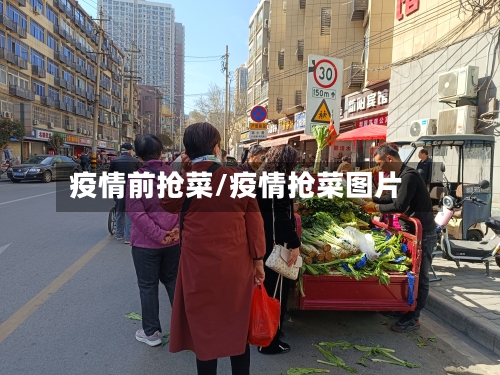 疫情前抢菜/疫情抢菜图片