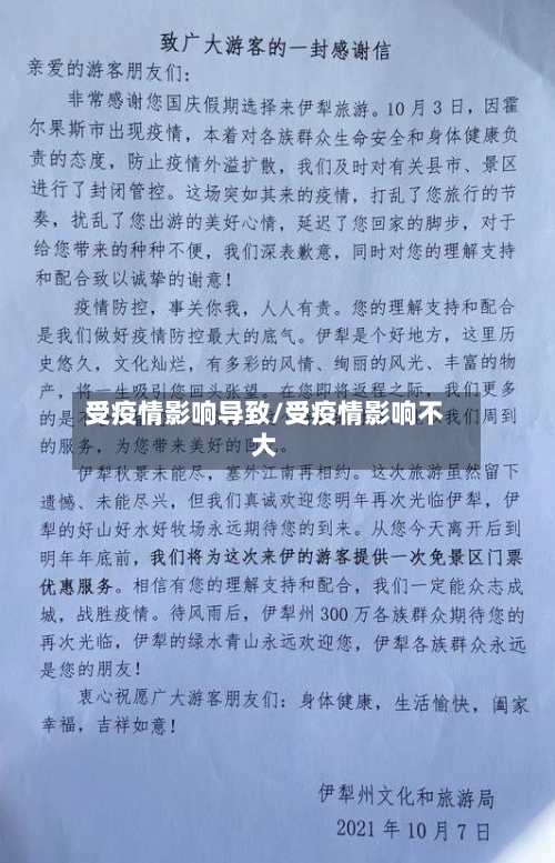 受疫情影响导致/受疫情影响不大-第3张图片