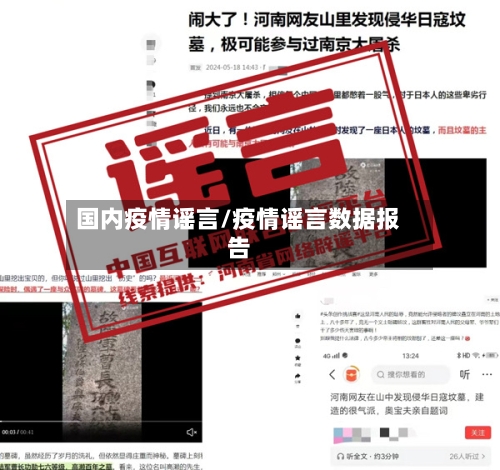 国内疫情谣言/疫情谣言数据报告-第3张图片