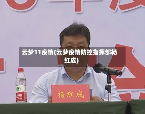云梦11疫情(云梦疫情防控指挥部杨红成)