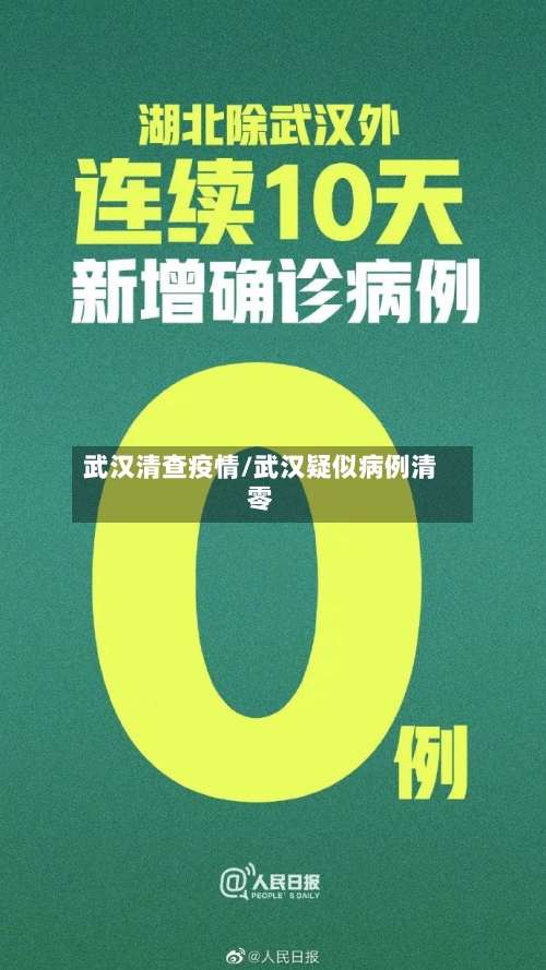 武汉清查疫情/武汉疑似病例清零