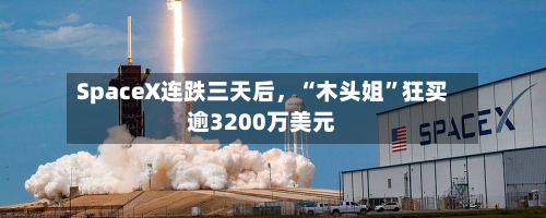 SpaceX连跌三天后，“木头姐	”狂买逾3200万美元-第2张图片
