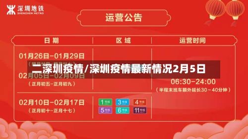 二深圳疫情/深圳疫情最新情况2月5日