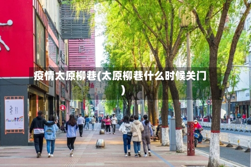 疫情太原柳巷(太原柳巷什么时候关门)-第3张图片