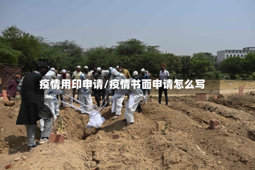 疫情用印申请/疫情书面申请怎么写