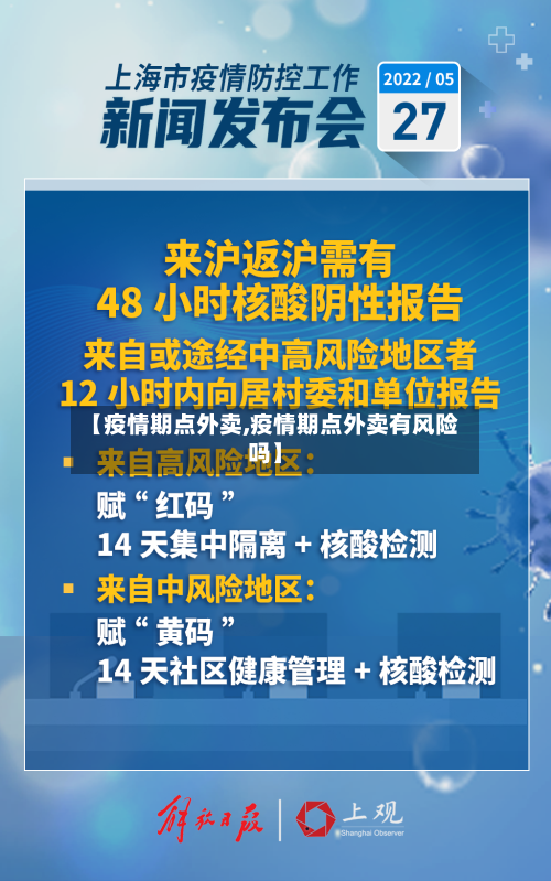 【疫情期点外卖,疫情期点外卖有风险吗】