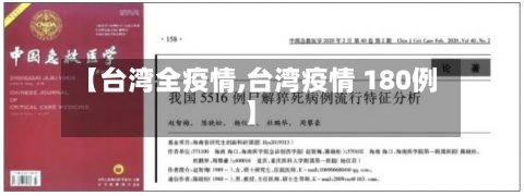 【台湾全疫情,台湾疫情 180例】-第2张图片