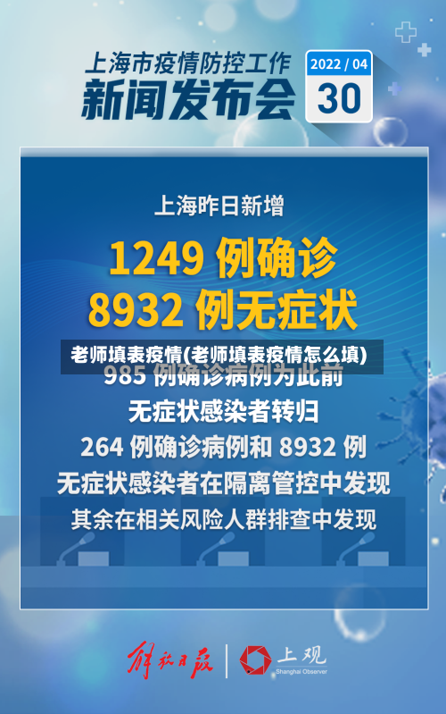 老师填表疫情(老师填表疫情怎么填)-第2张图片