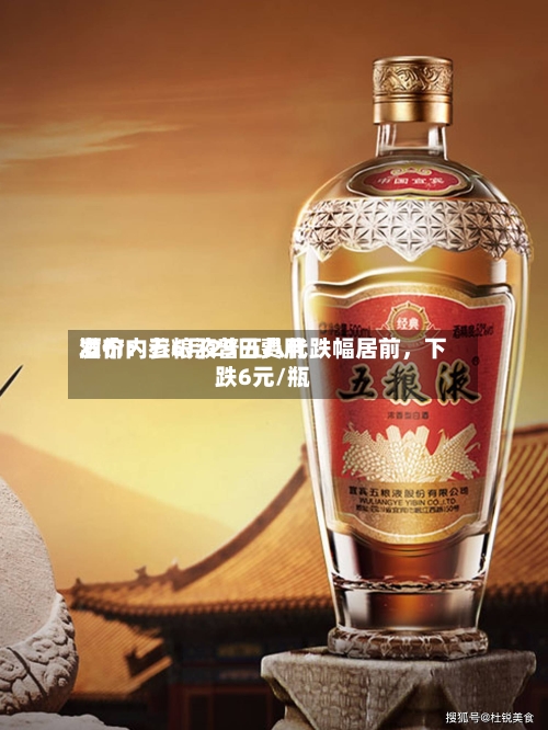 酒价内参6月29日费用发布：五粮液普五八代跌幅居前，下跌6元/瓶