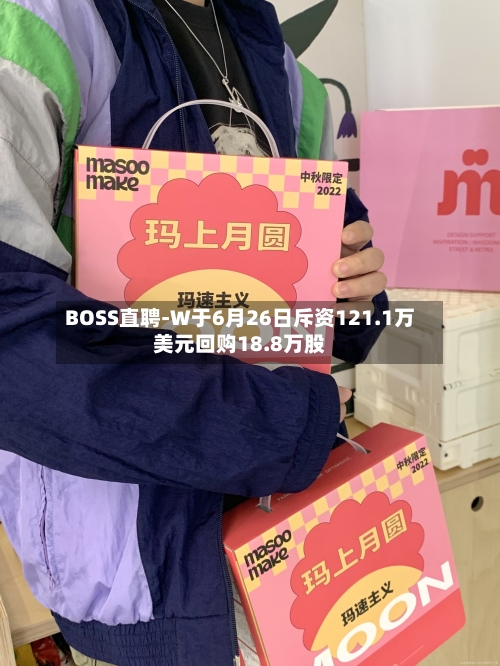 BOSS直聘-W于6月26日斥资121.1万美元回购18.8万股
