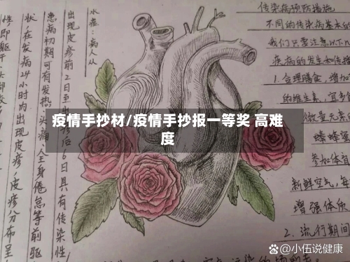 疫情手抄材/疫情手抄报一等奖 高难度