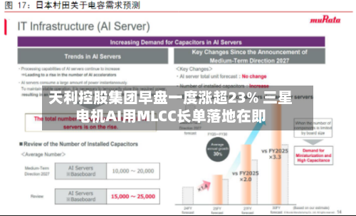 天利控股集团早盘一度涨超23% 三星电机AI用MLCC长单落地在即-第2张图片