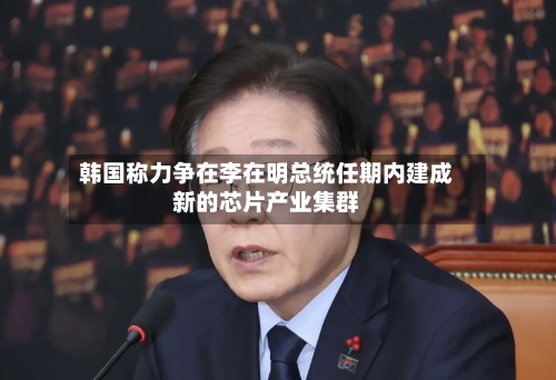 韩国称力争在李在明总统任期内建成新的芯片产业集群