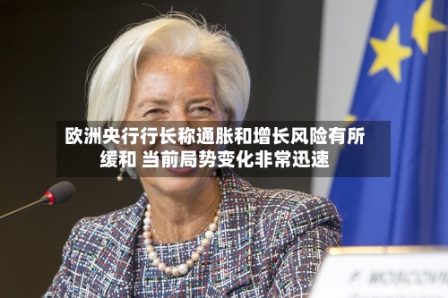 欧洲央行行长称通胀和增长风险有所缓和 当前局势变化非常迅速