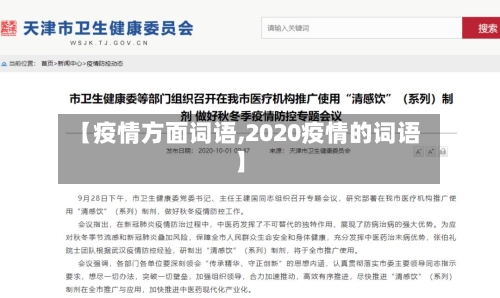 【疫情方面词语,2020疫情的词语】-第3张图片