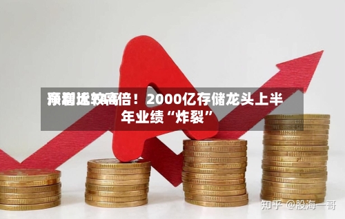 净利比较高预增近744倍！2000亿存储龙头上半年业绩“炸裂	”-第2张图片