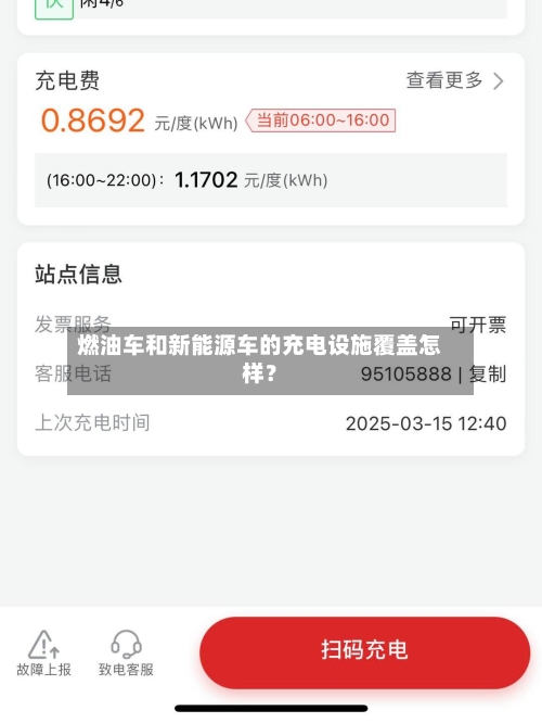燃油车和新能源车的充电设施覆盖怎样？-第2张图片