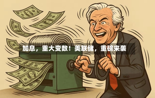 加息，重大变数！美联储	，重磅来袭-第2张图片