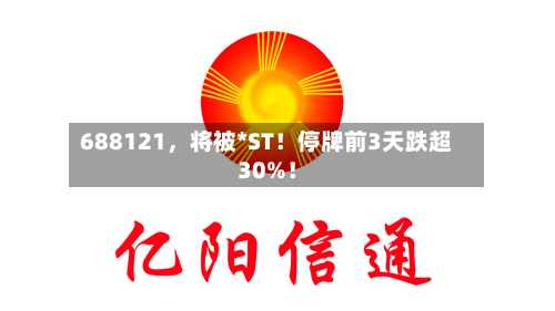 688121	，将被*ST！停牌前3天跌超30%！-第3张图片