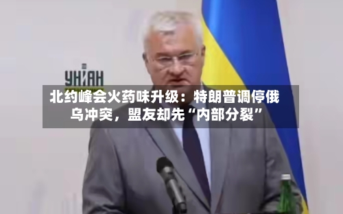 北约峰会火药味升级：特朗普调停俄乌冲突，盟友却先“内部分裂	”-第3张图片