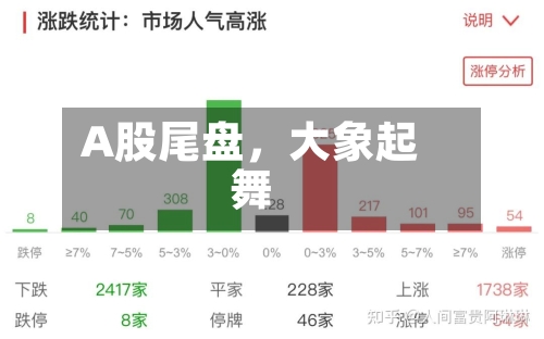 A股尾盘，大象起舞-第2张图片