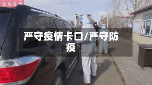 严守疫情卡口/严守防疫-第2张图片
