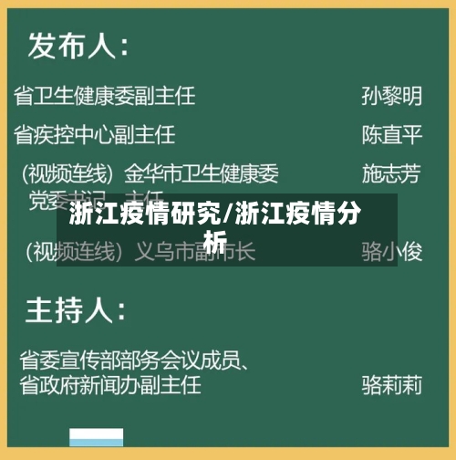 浙江疫情研究/浙江疫情分析