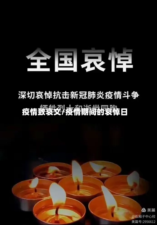 疫情致哀文/疫情期间的哀悼日