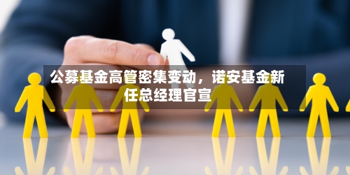 公募基金高管密集变动，诺安基金新任总经理官宣