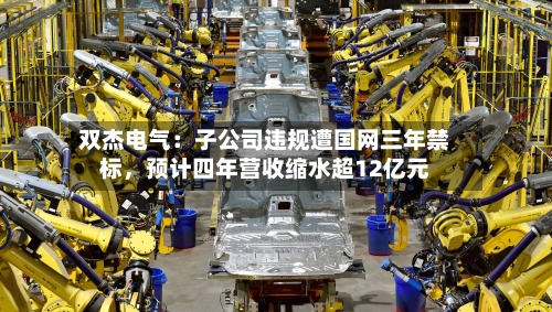 双杰电气：子公司违规遭国网三年禁标	，预计四年营收缩水超12亿元-第3张图片