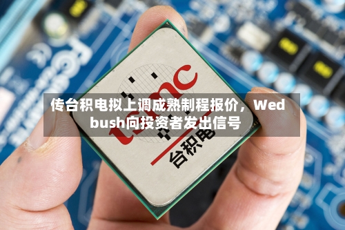 传台积电拟上调成熟制程报价，Wedbush向投资者发出信号-第2张图片