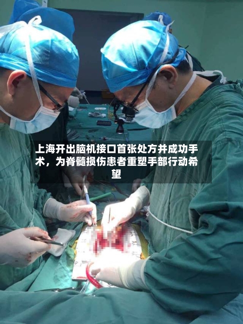 上海开出脑机接口首张处方并成功手术	，为脊髓损伤患者重塑手部行动希望-第2张图片