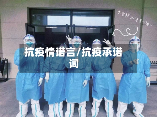 抗疫情诺言/抗疫承诺词-第2张图片
