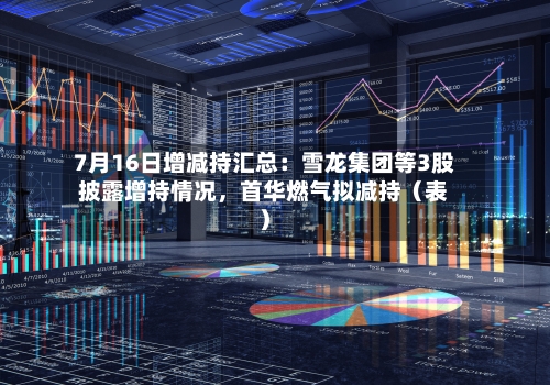 7月16日增减持汇总：雪龙集团等3股披露增持情况，首华燃气拟减持（表）-第2张图片