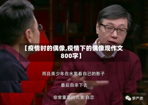 【疫情时的偶像,疫情下的偶像观作文800字】-第3张图片
