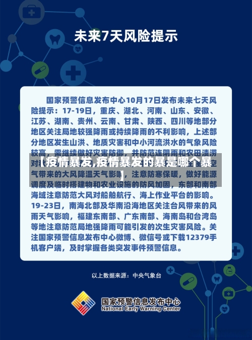 【疫情暴发,疫情暴发的暴是哪个暴】
