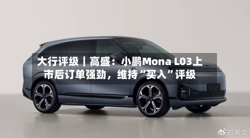 大行评级｜高盛：小鹏Mona L03上市后订单强劲，维持“买入”评级-第2张图片