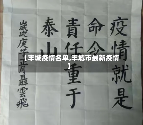 【丰城疫情名单,丰城市最新疫情】