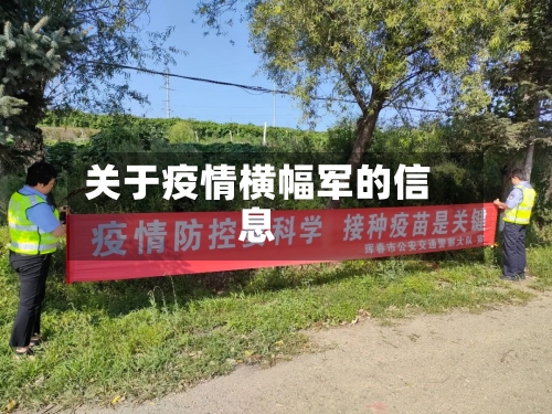 关于疫情横幅军的信息