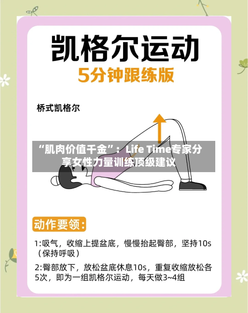 “肌肉价值千金”：Life Time专家分享女性力量训练顶级建议-第2张图片