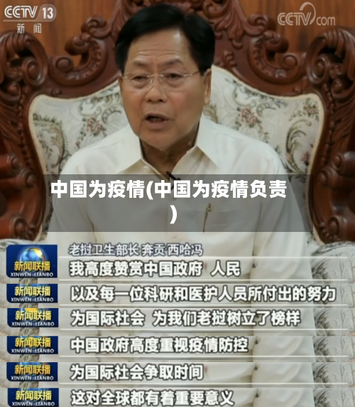 中国为疫情(中国为疫情负责)-第2张图片