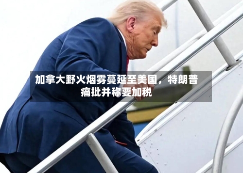加拿大野火烟雾蔓延至美国	，特朗普痛批并称要加税-第2张图片