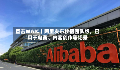直击WAIC丨阿里发布秒悟团队版，已用于电商、内容创作等场景-第3张图片