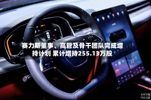赛力斯董事、高管及骨干团队完成增持计划 累计增持255.13万股