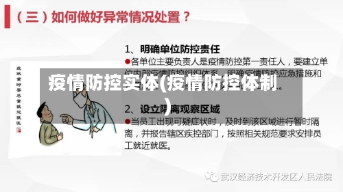 疫情防控实体(疫情防控体制)-第2张图片