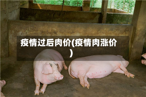 疫情过后肉价(疫情肉涨价)-第3张图片
